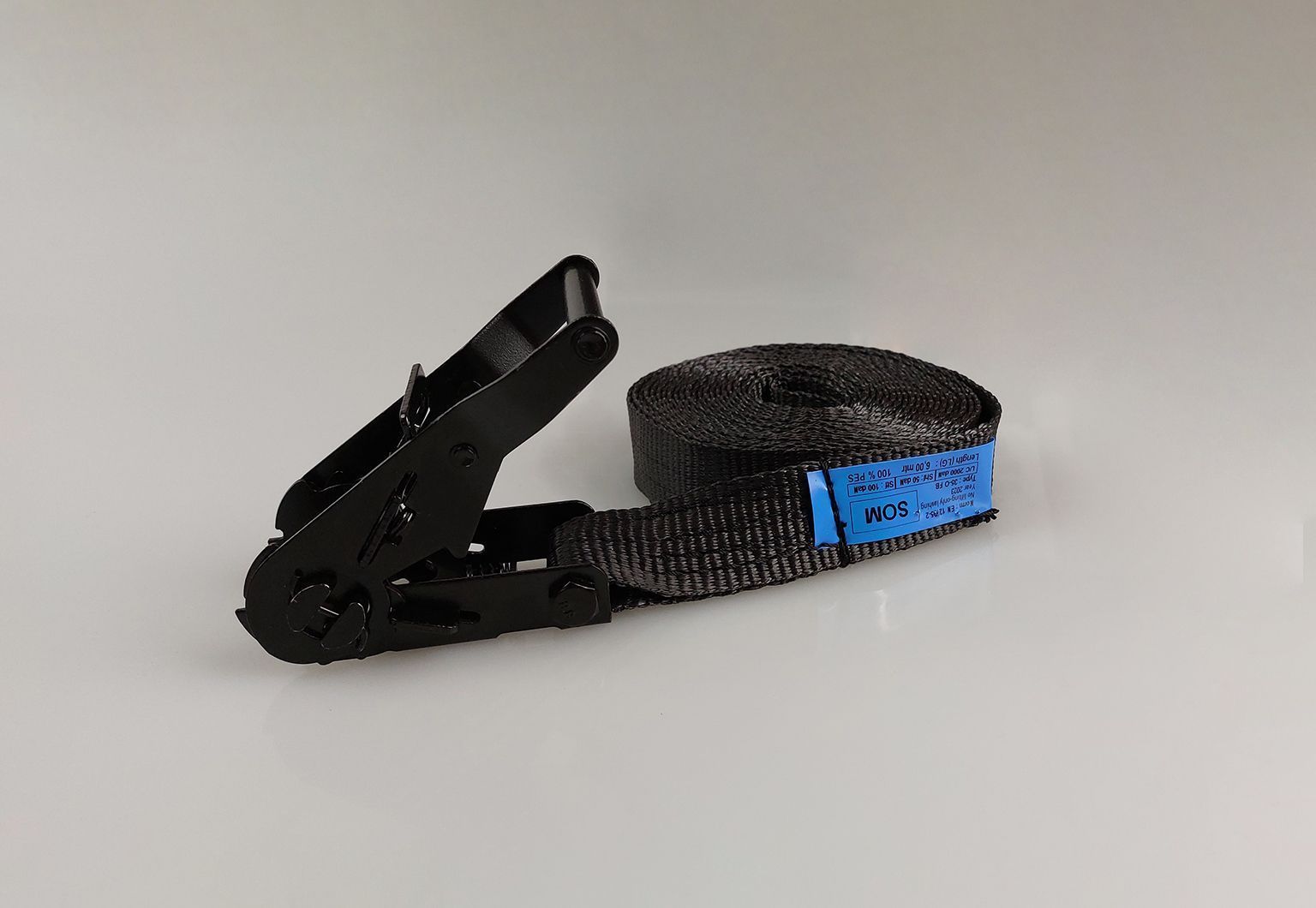 Spanband 35 mm 2T 1-delig Full Black